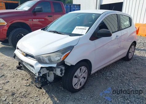 2018 Chevrolet Spark Ls Cvt из США, поврежденный, VIN KL8CB6SA9JC432997